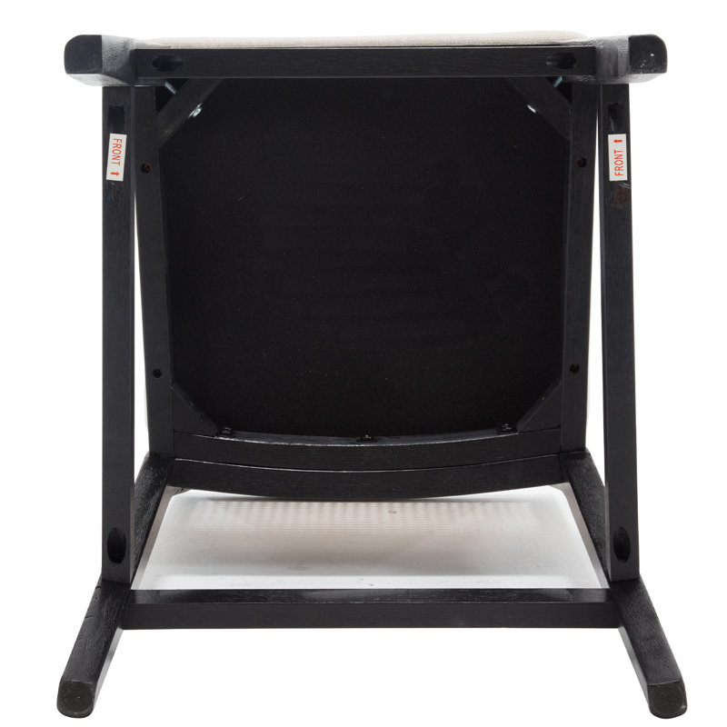 Rustic-Chic Counter Stools With Wicker Backrests And Wide Seats For Kitchen Islands And Bar Counters Set Of 2