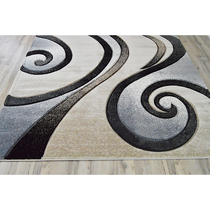 Chevonne Performance Abstract Indoor Rug, Runner 2' x 4'
