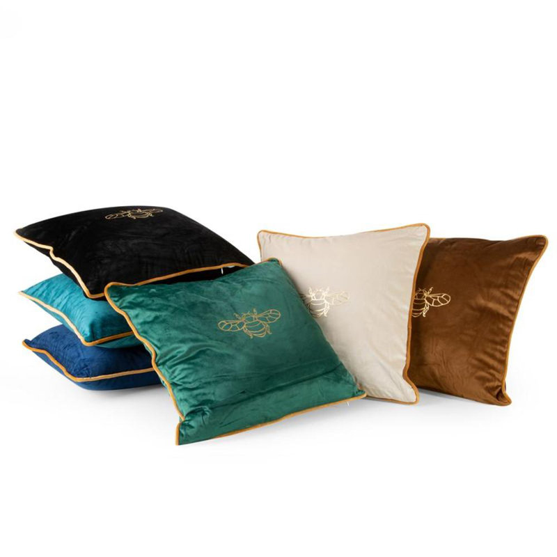 Urias Microfiber Pillow Case, Dark Green