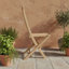 Classic Outdoor Teak Dining Side Chair