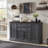Niyah 58"  Buffet Cabinet with Storage, Sideboard Buffets Cabinet with 4  Doors and 2 Drawers-797147070