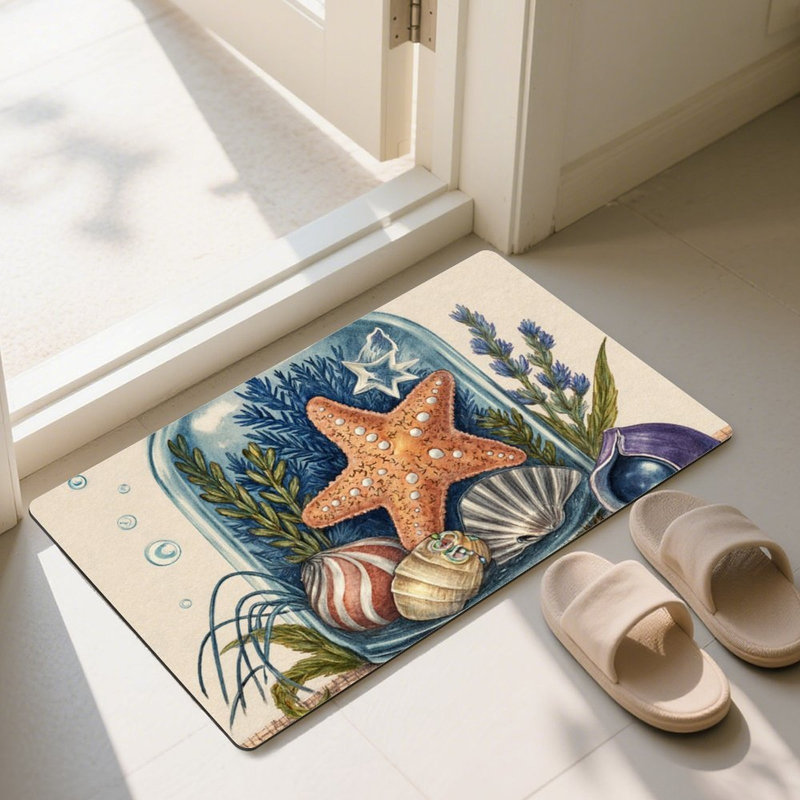 Paillasson Starfish Seashells