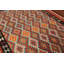 Tapis oriental en laine treillis kilim 8 x 10