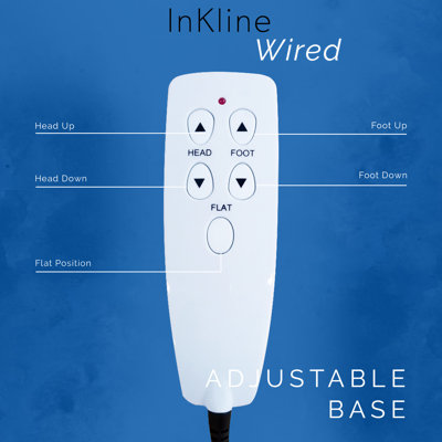 Adjustable Bed with Remote