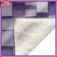 Couvertures mauves et blanches-130053841