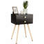 40.6cm W Solid Wood Bedside Table