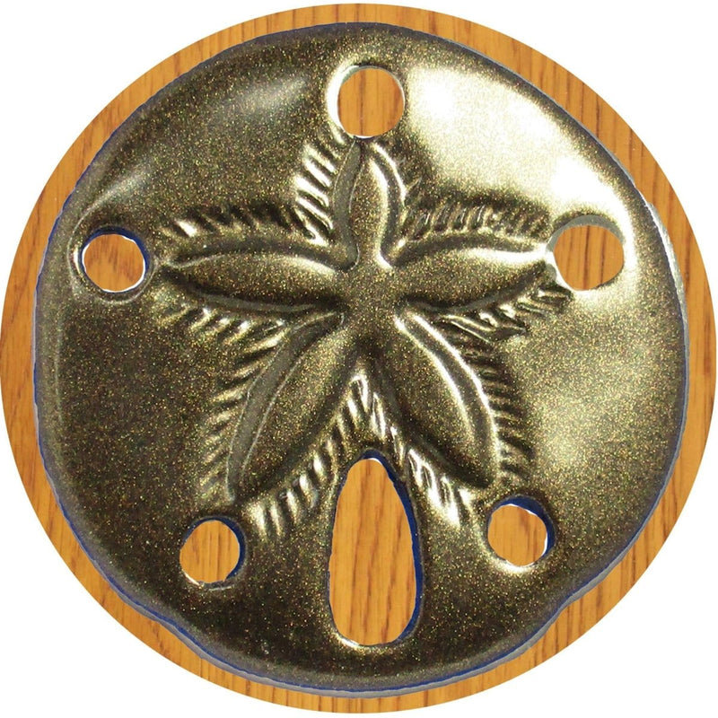 1 1/2" Sand Dollar Small Knob, Brushed Nickel, 1.5" L x 1.5" W, 2