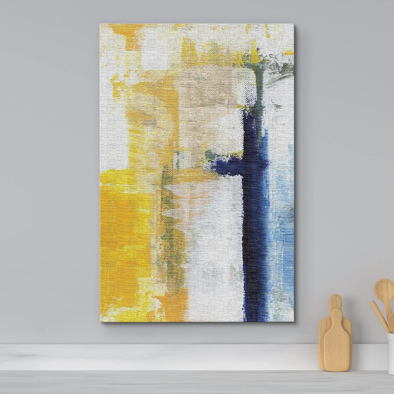 Effet de coup de pinceau abstrait grunge «A Skull Face And Flowers Horror Gothic Moody Dark Illustration Modern Art Work Decor»