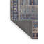 Tapis gris soyeux et moelleux-558643633