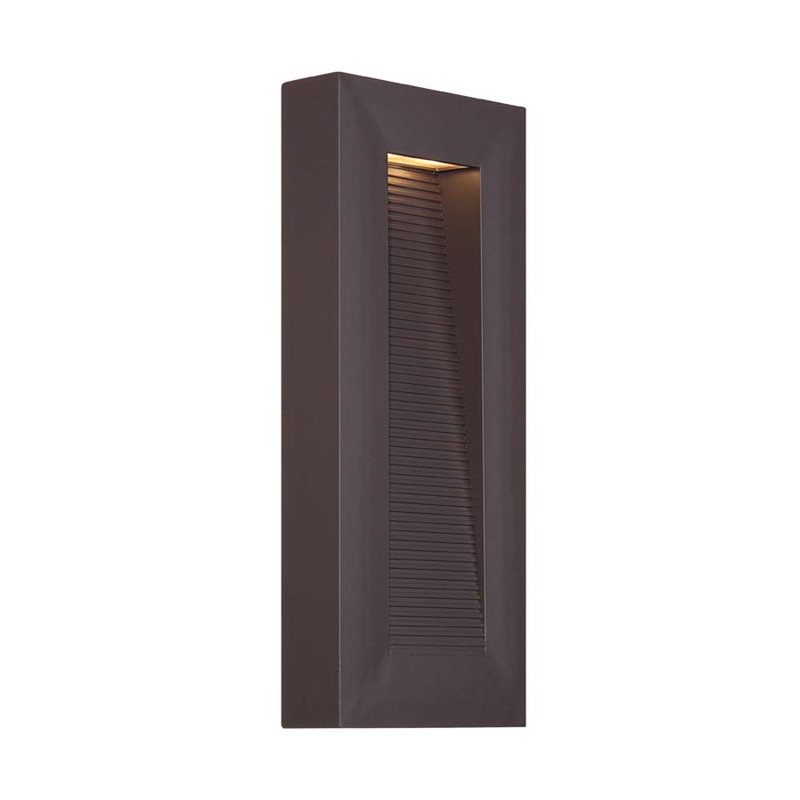 Urban 4 - Bulb 16" H Outdoor Flush Mount, Black