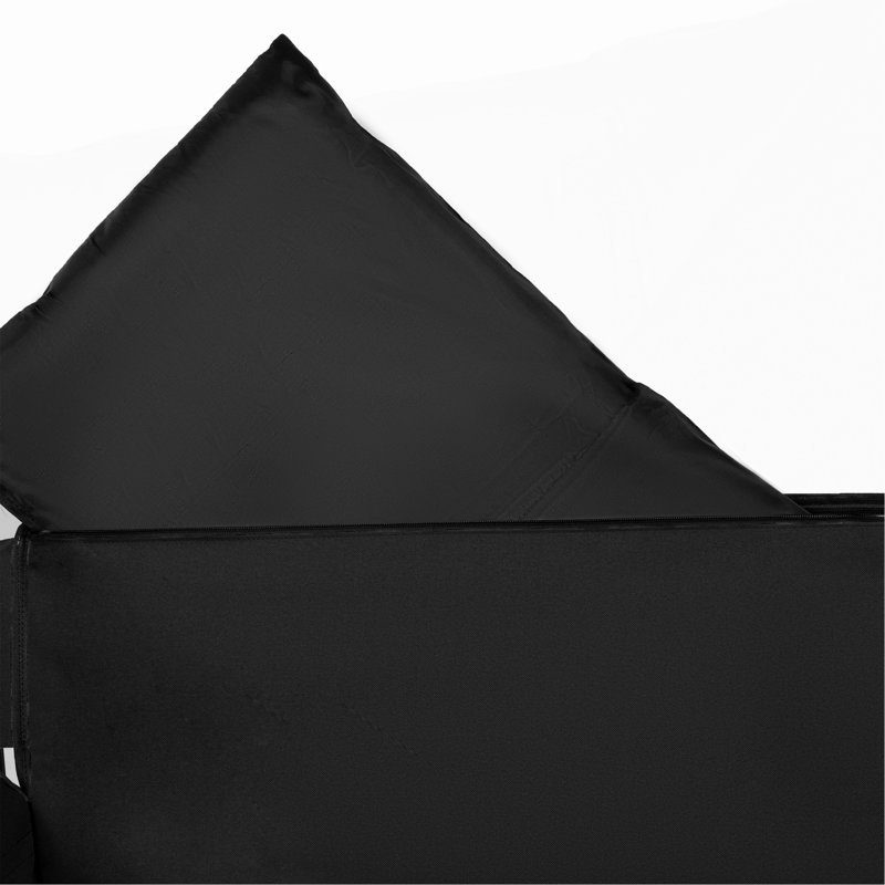 Chariot pliant 3 en 1 avec banquette, auvent et rangement, chariot utilitaire tout-terrain robuste de 180 L (capacité de 227 kg), noir