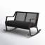 Calvin Two-Seat Rocking Bench With Cushion-743405318