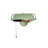 Mint Wall Lamp with Metal Body, 19.0 Inches Height | Base Plate Ø4.7 x 1.2 Inches | On/Off Switch, E27 Socket (Max 40W) | Stylish Indoor Lighting for Modern Decor, IP20 Rated, Bulb Not Included-835042431