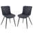 Modern faux leather side dining chair-1346871466