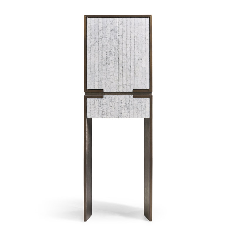 JC Modern Solid Wood Accent Cabinet