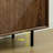Black walnut solid wood TV cabinet-105341446