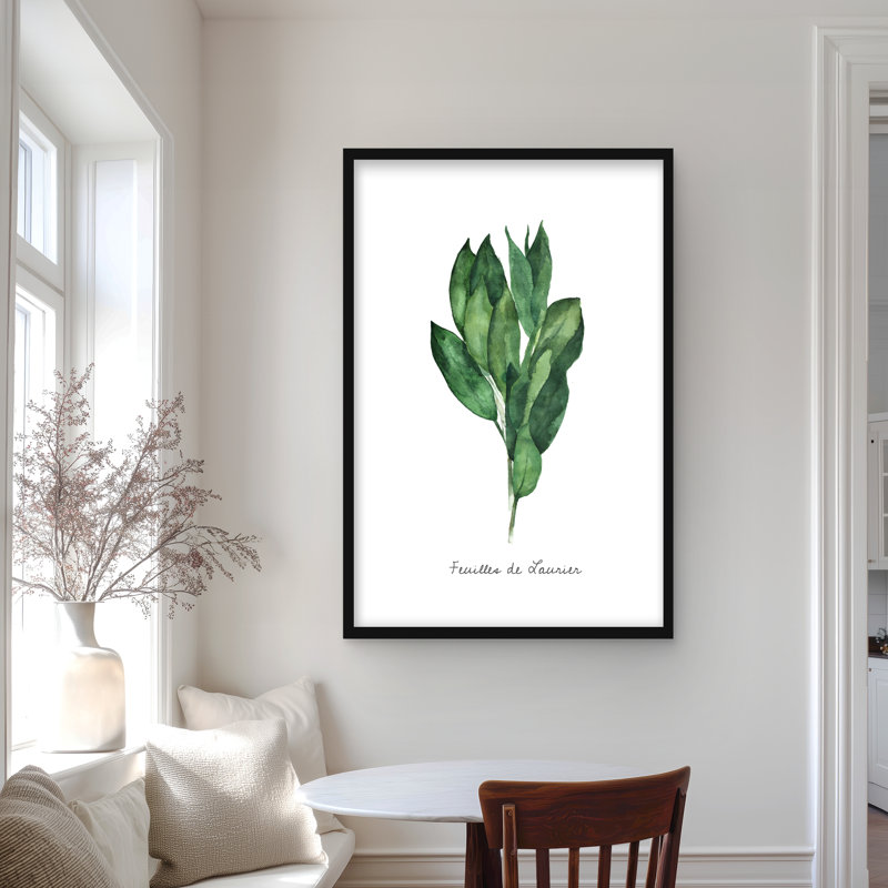 Bay Leaves Bundle - Framed Matted Print | Kitchen Decor