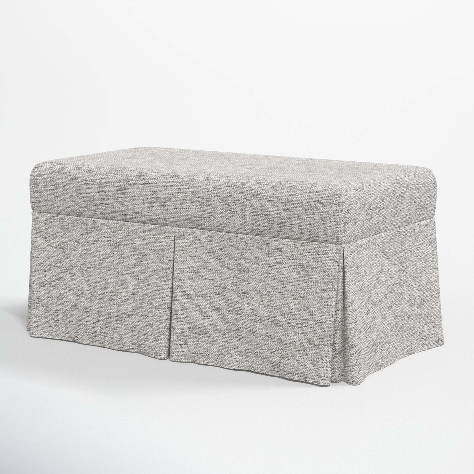 Wyatt Storage Bench, Milsap Spray Sustain® Tweed