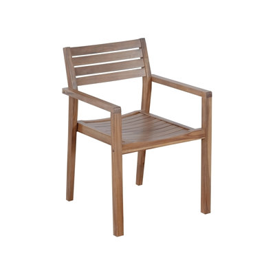 Ensemble repas d'extérieur 5 pièces avec 4 chaises en bois d'acacia