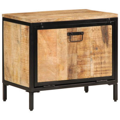 2 Pair Solid Wood Shoe Storage Cabinet