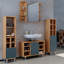 Birkhild 80Cm W x 54Cm H x 32Cm D Back to Wall Toilet Unit