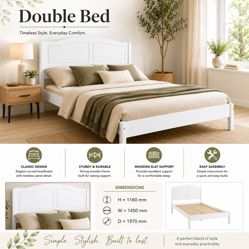 Clarita Double Bedframe