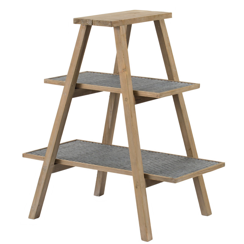 25.5x21.5x34.5"  Stimson Ladder Bookcase