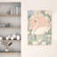 Elegant Swan Floral Water Classic Delicate Elegant Bird Nature Wildlife Wall Art Print 1 Piece Wrapped Canvas Wall Art-1661394747