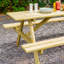 Rowlinson Traditional Picnic Table-114887492