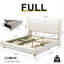 Structure de lit double avec 4 tiroirs