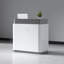 Modern Rectangular Manufactured Wood Reception Desk
