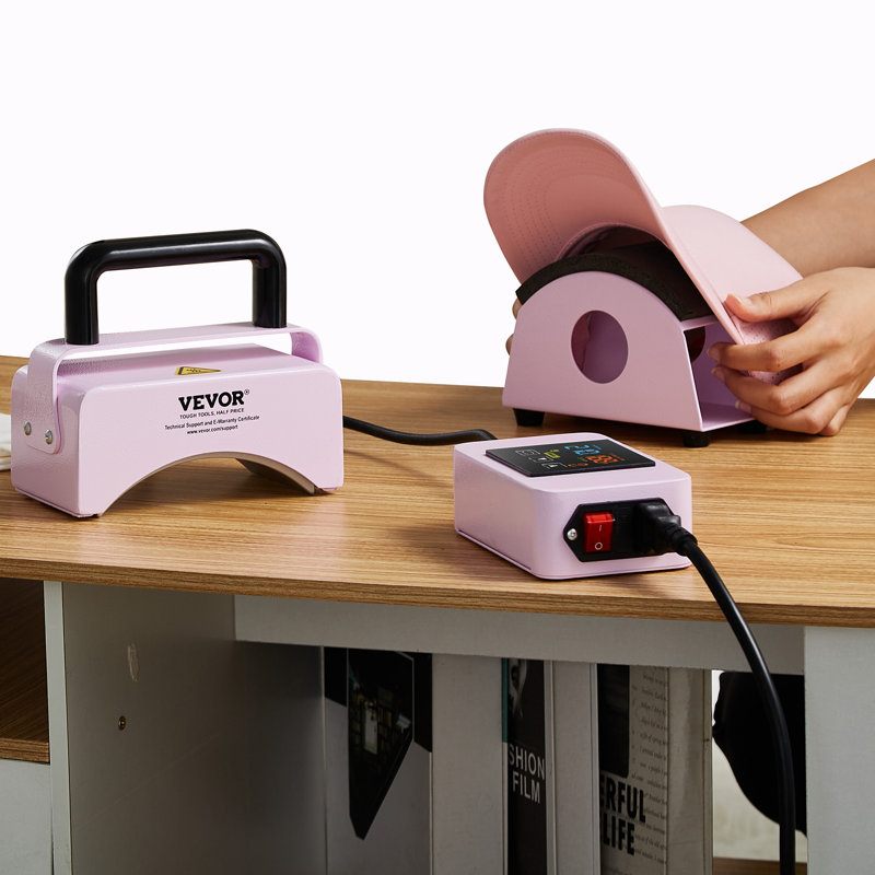 Machine à presser les chapeaux 5,9 x 3,15 pouces, Mauve