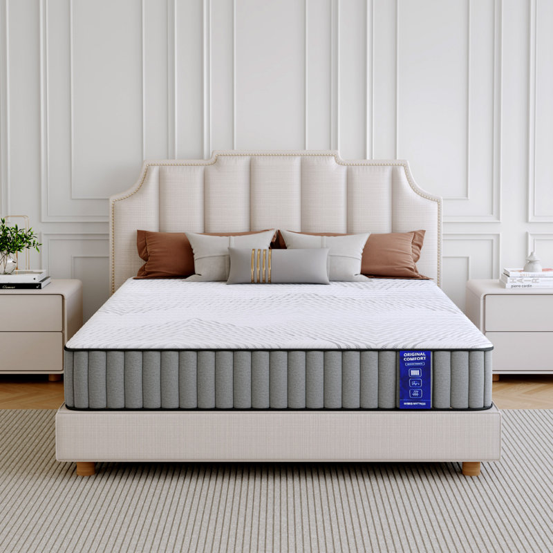 Matelas hybride mi-ferme 10,5 po Wayfair Sleep™, Double
