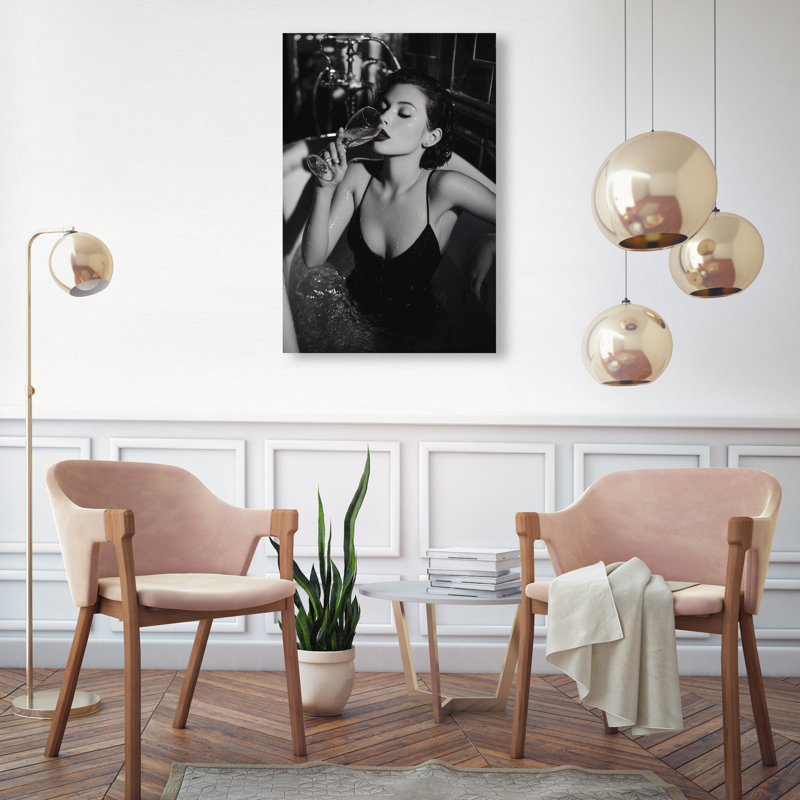 Darkened Glow Print by Oliver Gal, 30"H x 20"W, Gallery Wrapped