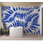 Papier peint botanique - fougère bleue-734398786