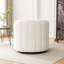 Fauteuil demi-tonneau pivotant rembourré Bryonie-1392196008