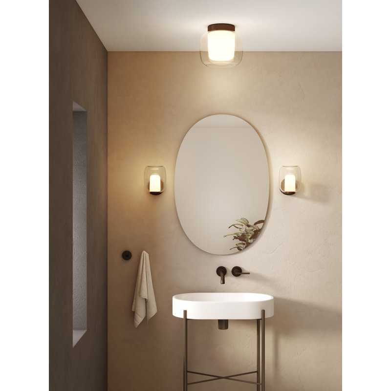 Aquina 1 - Light Flush Mount, Matte Black