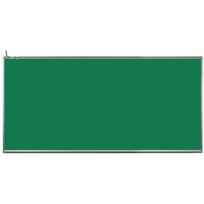 Tableau noir magnétique mural, Vert, 48 po x 96 po