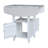 Brigman - Person Solid Wood Solid Wood Top Four Leg Dining Set-102151754