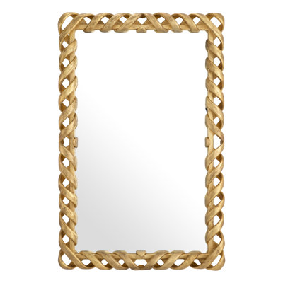 Casone Rectangle Solid Wood Mirror