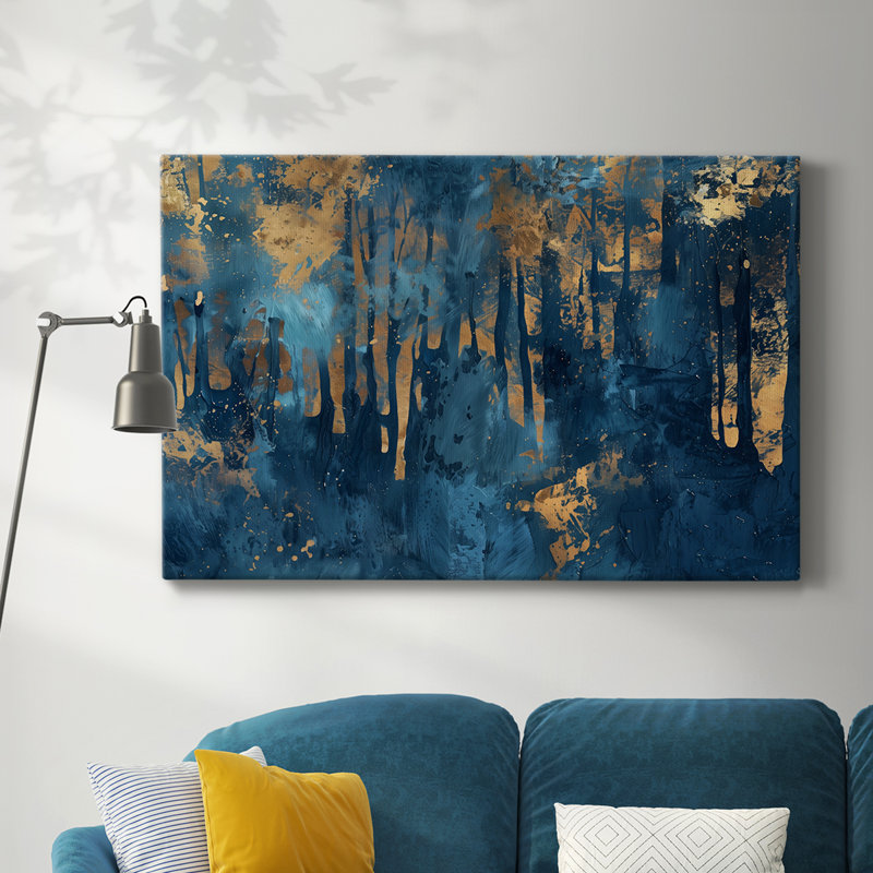 Série de paysages abstraits CLxxi, H 40 po x l 60 po