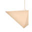 1 - Light Natural Geometric Pendant