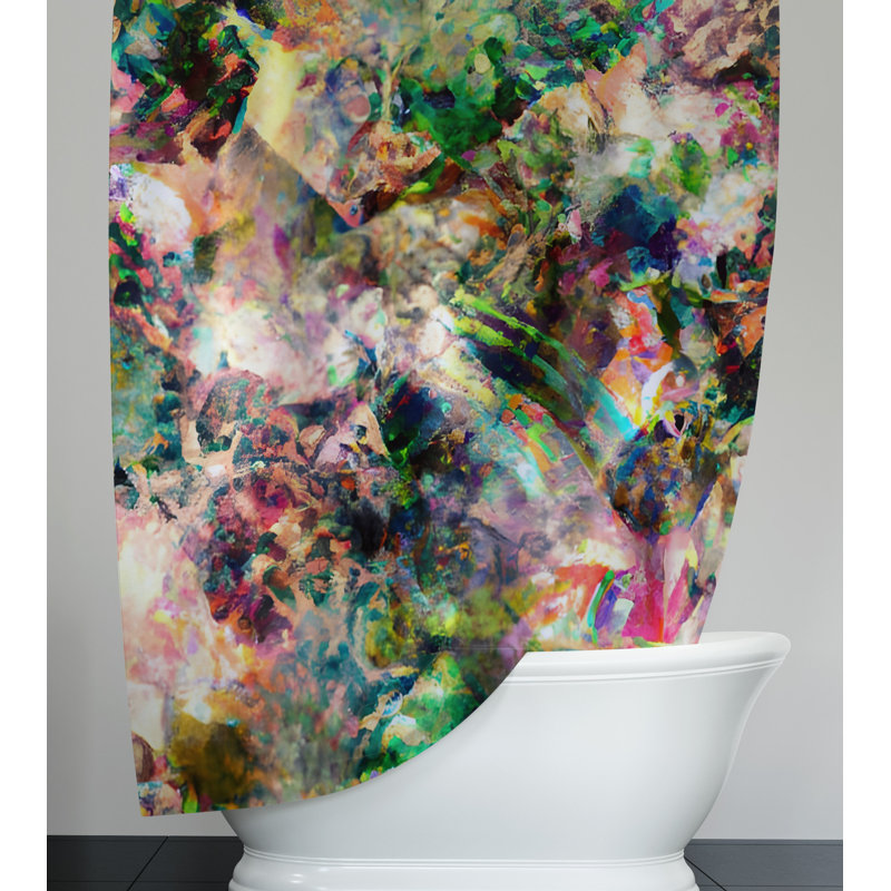 Rideau de douche Cynequa, H 72 po x l 70 po