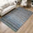 Machine Washable Indoor/Outdoor Emelia ACN2315 Stripes Rug-1413846467