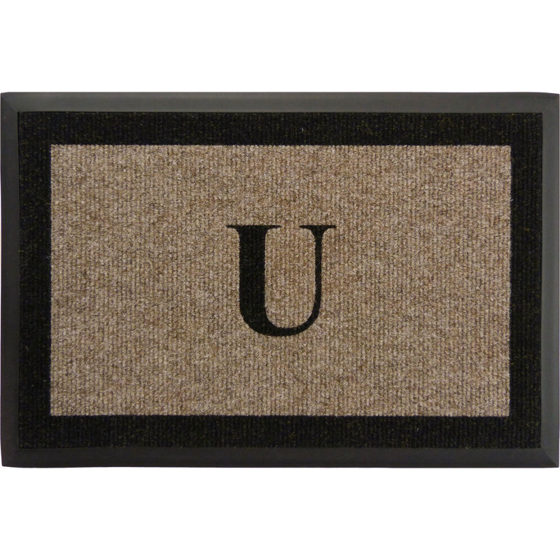 Tapis d'extérieur antidérapant Asai, Taupe, U, l 36 po x L 60 po