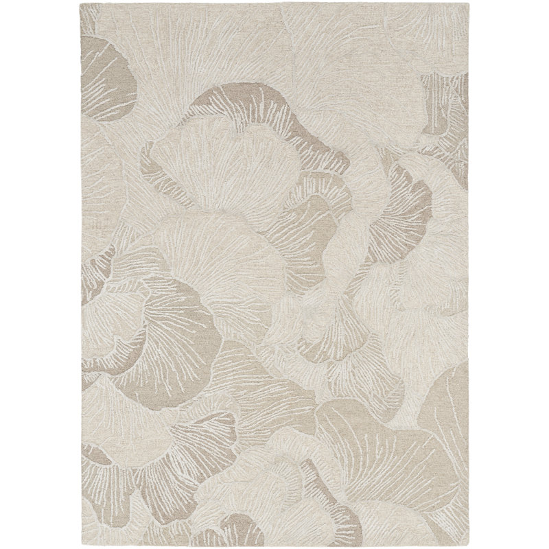 Nourison Avra Taupe Modern Indoor Rug, Rectangle 5'3" x 7'3"