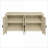 Cabinets with 4 Doors, Hollowed-Out Pattern, American Style | Beige | Bedroom