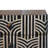 Caramel Edessa Bone Inlay Bedside