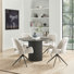 Penny 4 - Person Solid Wood Dining Set
