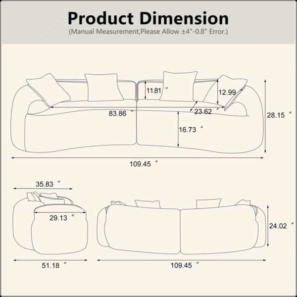 Dimensions du produit
